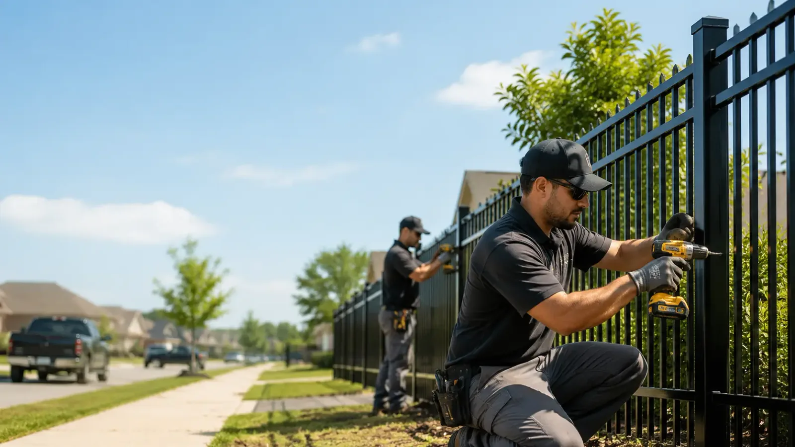 Metal Fence Installation in Delaplaine, AR